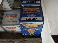 LOTE DE 4 FILTROS DE ACEITE PUROLATOR L25251 CH8087 72201 P8445 LF514