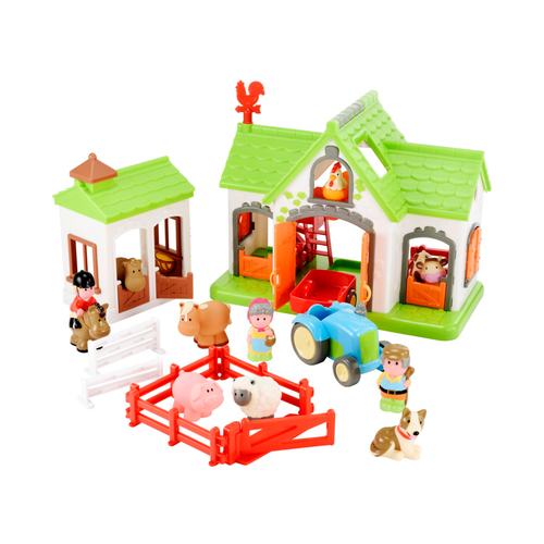 Happyland Farm Playset | eBay