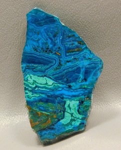 Chrysocolla-Malachite-2-6-inch-Polished-Slab-Rock-Stone-Arizona-2