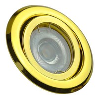 Halogen Led Einbaurahmen Gold GläNzend Einbauspot Einbaustrahler