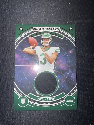 2024 Panini Rookies & Stars Jordan Travis Star Search Patch SS-JTS RED Jets