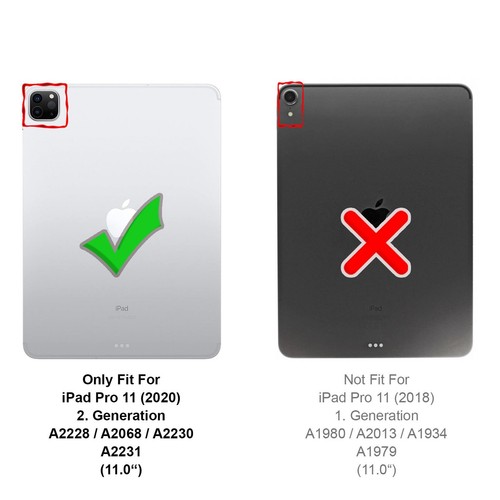Funda Protectora Híbrida Para Apple Ipad Pro 11 2020 Tablet Funda - Imagen 3 de 6
