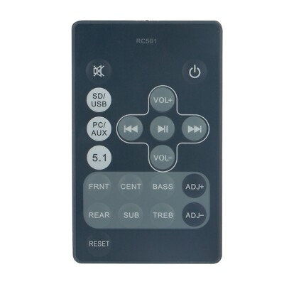 New RC501 Replacement Remote Control for Edifier Sound Speaker RC501T3 R501TIII