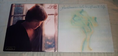 2 John Klemmer LP LOT Lifestyle 1977 AB-1007, Solo Saxophone II Life 5E-566 ex