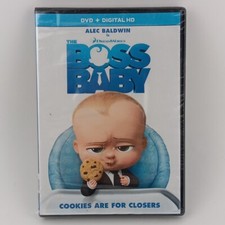 The Boss Baby DVD, 2017 Alec Baldwin - Steve Buscemi - Brand New Sealed