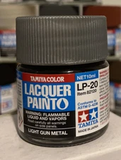 Tamiya (TAM82120) Lacquer Paint LP-20 Light gunmetal 10 ML