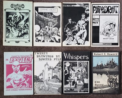 EIGHT (8) MISCELLANEOUS FANZINES  - SEE DIFFERENT VARIATIONS & PRICES - 1B