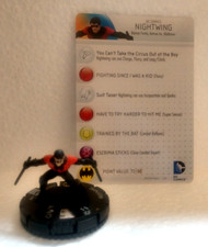 HEROCLIX NIGHTWING 008 BATMAN SET 2012 COMMON W/ CARD
