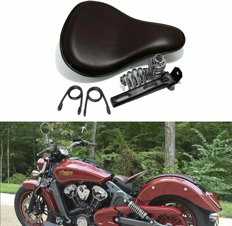 Sillín de asientos individuales Bobber Spring para motocicleta Honda Rebel 250 CMX250C 300 450 Foto 4 de 4