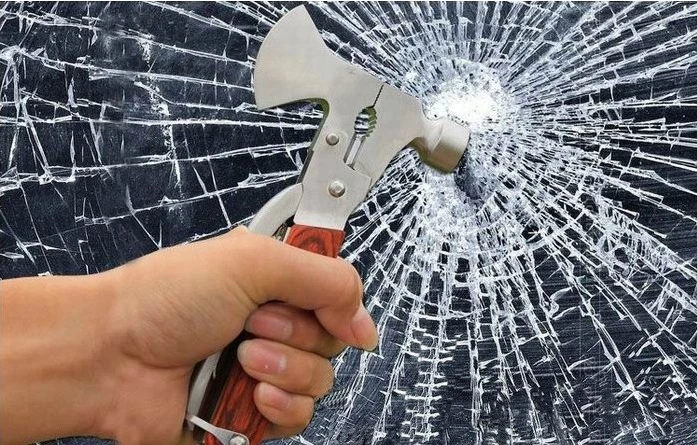 Multitool Axt Multifunktionswerkzeug Taschenmesser Beil Hammer Zange Outdoor EDC - Bild 2 von 4