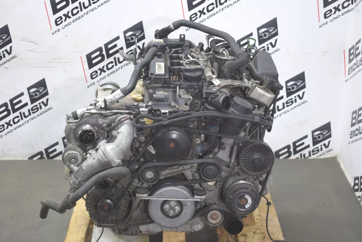 Mercedes GLK 220 CDI X204 Motor 651912 Triebwerk Rumpfmotor Kabel 