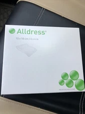 MOLNLYCKE 19 BX/10 EA 265324 Alldress Absorbent Film Composite Dressing 4" x 4"