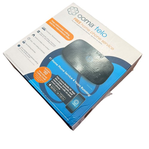 Ooma Telo VoIP Free Home Phone Service 100-0272-301 UPC 811008020279 - 第 2/23 張圖片