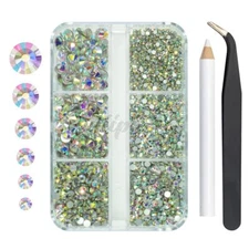 Crystal Nail Rhinestones Diamond Gem Stones Charms for Nail Art Face Eye Makeup