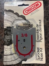 NOS vintage chainsaw Oregon sprocket nose kit tip 3/8 .058 063 34547 Chainsaw c9