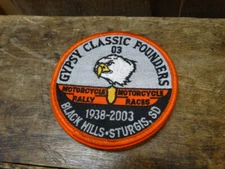 Gypsy Classic Founders 2003 Black Hills Patch (Black Hills-Sturgis South Dakota)