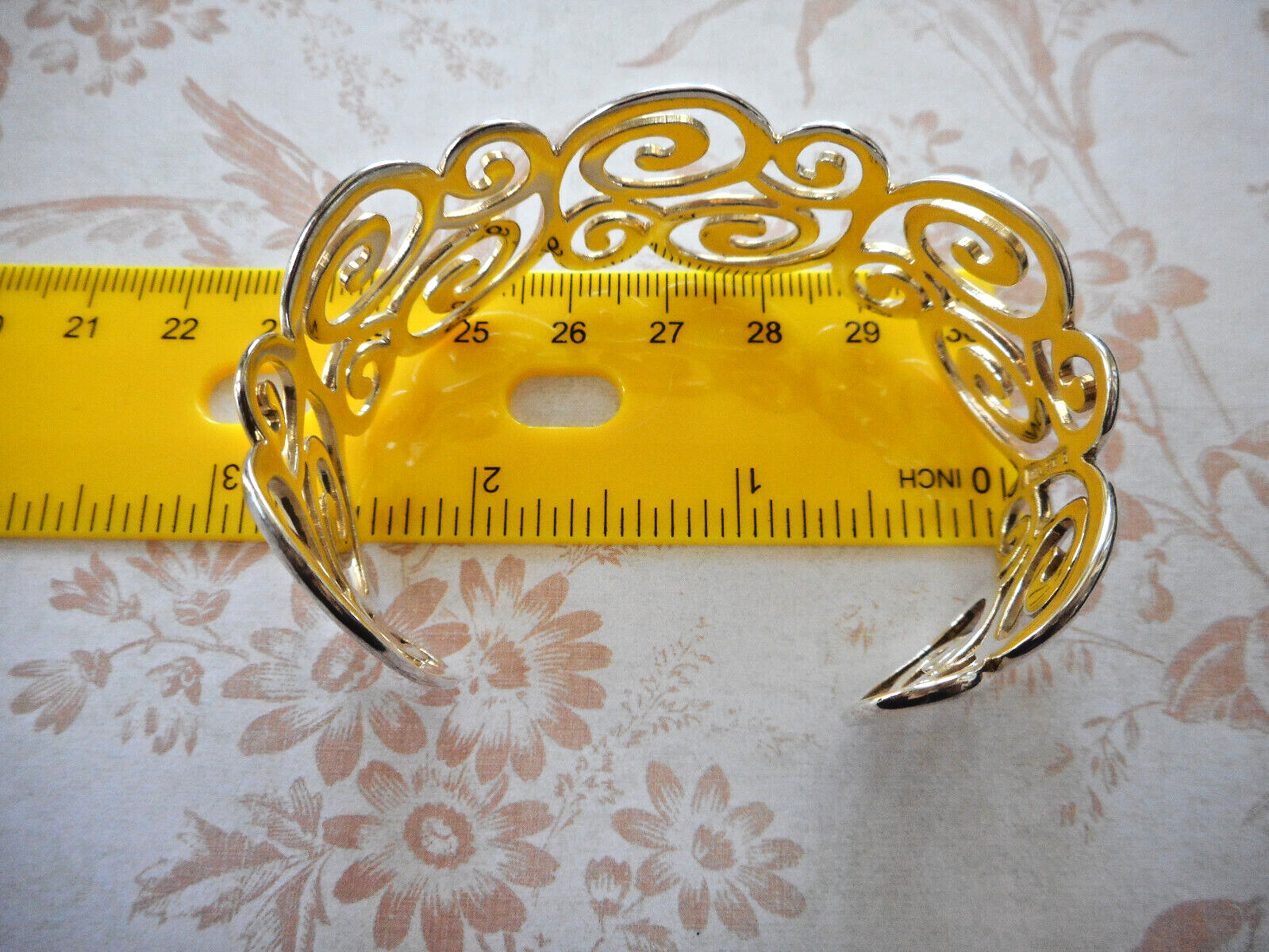 Ross Simons Sterling Silver Open Scroll Cuff Brac… - image 14