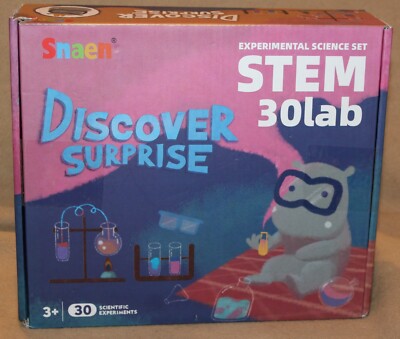 Stem 30 Lab Experimental Science Experiments Set 3+