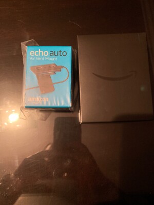 Amazon Echo Auto Smart Assistant In Sealed Box PLUS Air Vent Mount NEW IN BOX