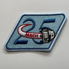 Boeing Starliner CST-100 Mach 25 Replica NASA Patch 3.5"