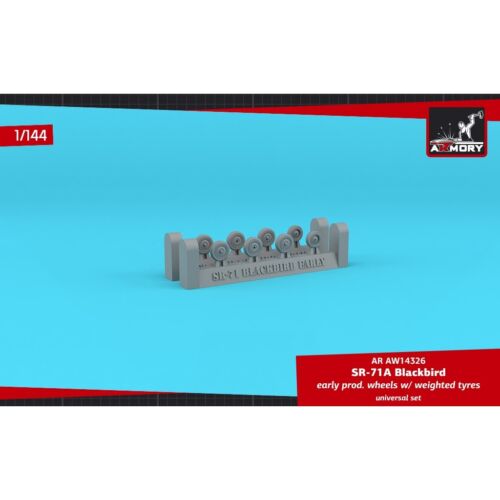 Ruote SR71A Blackbird early type con modellini Armory ponderati AR AW14326 scala 1/144 - Foto 12 di 24
