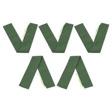 5 Pack 4' x 6" Long Canvas Sandbags Thickened Flood Water Barrier Sand Bag Tubes