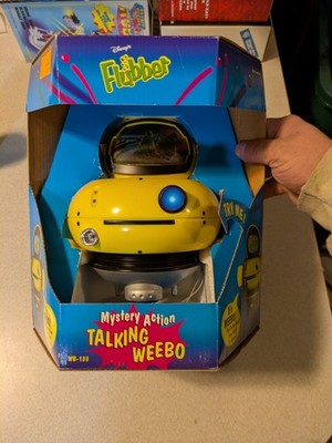 Vintage Disney Flubber talking WEEBO Robot Toy W/ Box: Great Condition 
