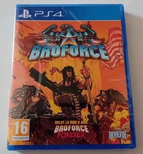 BROFORCE PS4 NEUF sous blister FR Sealed Euro Limited Edition Broforce Forever
