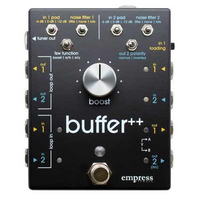Empress Buffer++ Booster/Utility Effects Pedal