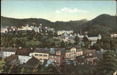 Mariánské Lázně Czech Republic Bohemia partial view Bohemia