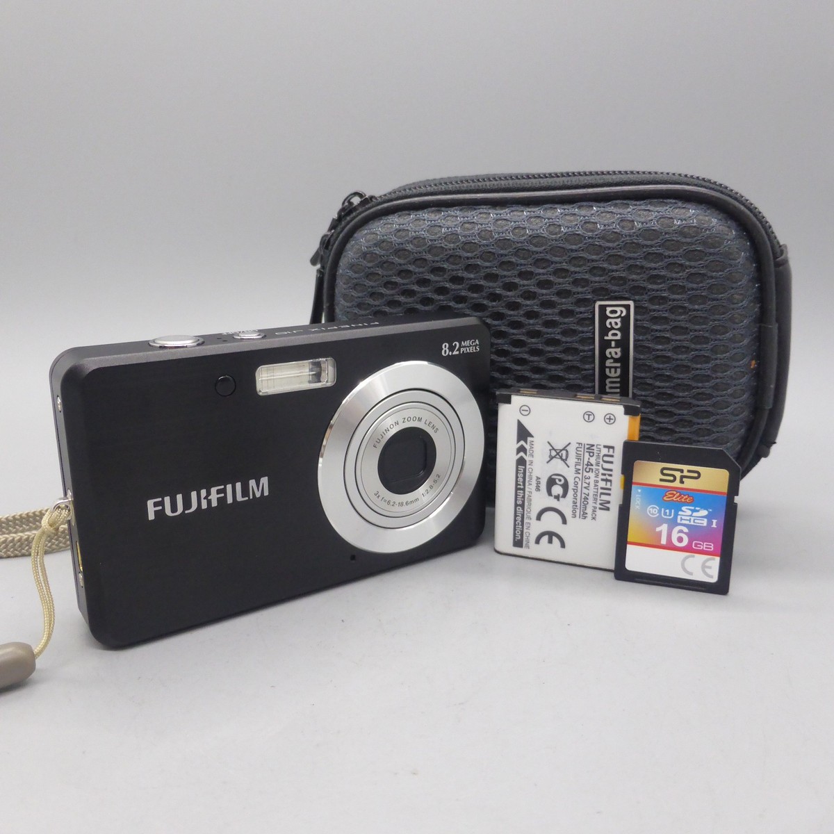 Fujifilm Digital Camera FinePix J10 8.2MP Black Tested | eBay UK