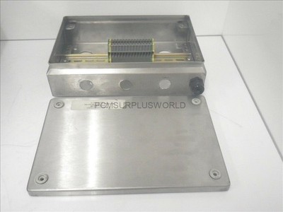 KL 1524 KL1524 Rittal Terminal Box Stainless Steel W/ 16 Terminal Block