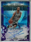 2025-26 Topps Chrome Stratospheric Signatures Tony Parker Purple Auto /75 Spurs