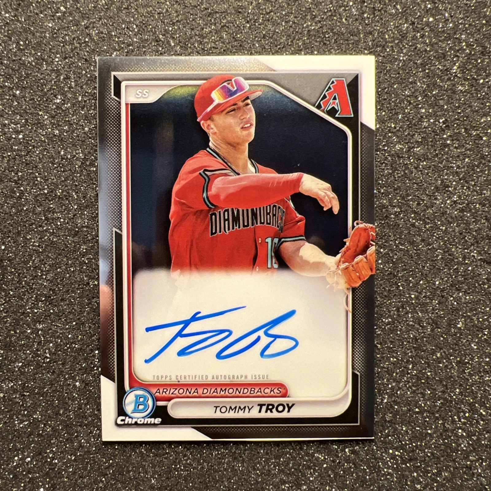 2024 Bowman Chrome TOMMY TROY #CPA-TT Rookie AUTO - MLB ARIZONA DIAMONDBACKS