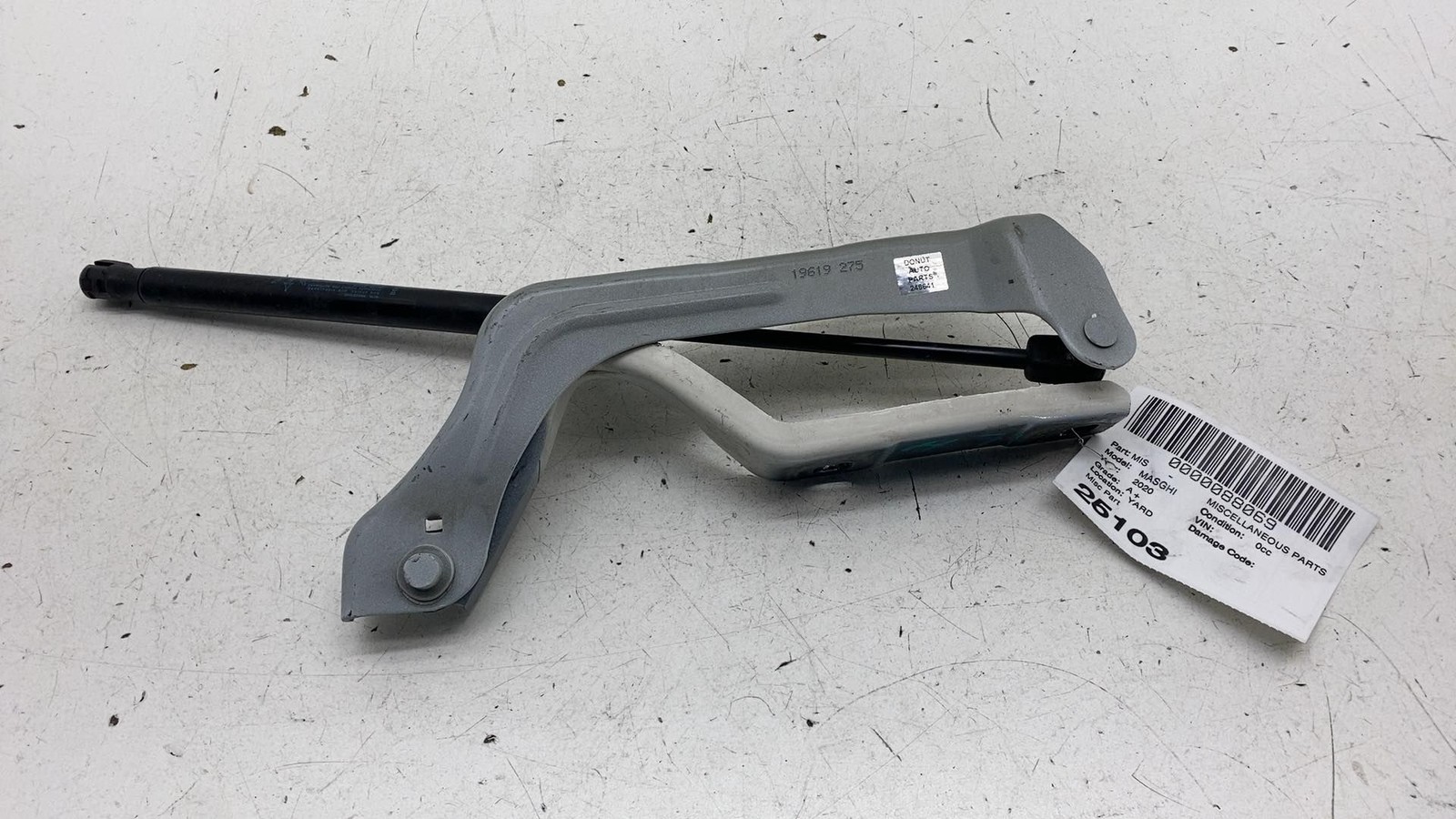Maserati Ghibli 2014-2021 FRONT+LEFT Hood hinge