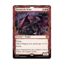 WotC Tarkir: Dragonstorm Stormscale Scion (Showcase) (MR) NM
