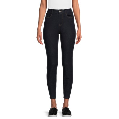 No Boundaries Juniors High Rise Skinny Jeans Dark Rinse Size 6