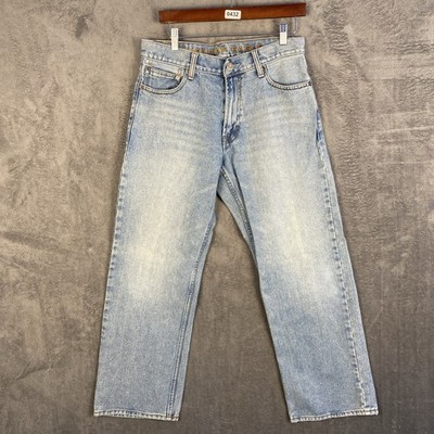 American Eagle loose fit 30×30 light wash jeans y2k