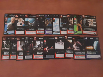 Decipher Star Wars Young Jedi Duel of Fates CCG UNPLAYED BB  -- COMMON SET of 20