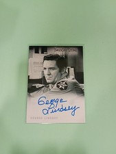 Twilight Zone Auto Card A-65 George Lindsey