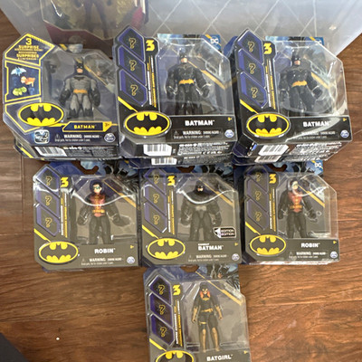 4-inch Spin Master DC Comics action figures lot of 12