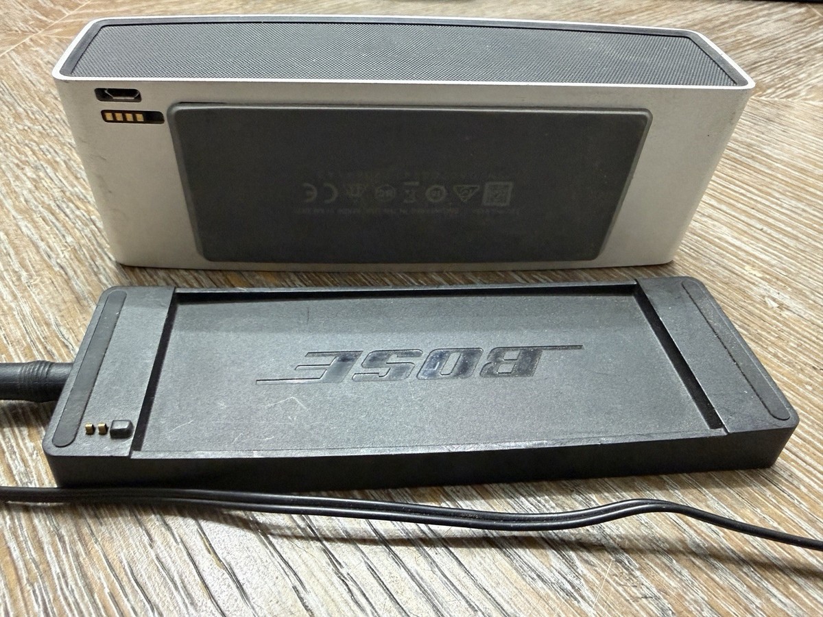 Bose SoundLink Mini Silver Bluetooth Portable Speaker with