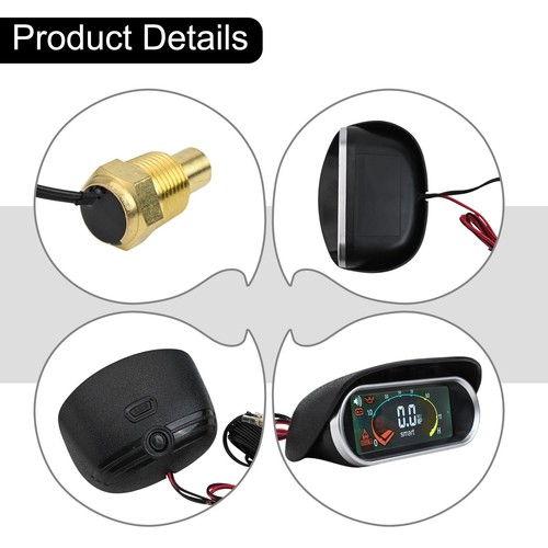 High Accuracy Digital Fuel Gauge for Cars Trucks RVs with Alarm Feature - Picture 9 of 12