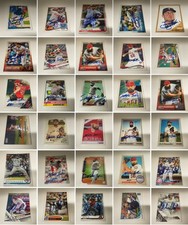Various Signed Baseball/Basketball Cards from Veteran MLB & NBA Players Proof