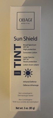 OBAGI MEDICAL SUN SHIELD TINT COOL LSF 50 - 85G - SONNENCREME LOTION - NEU IM KARTON