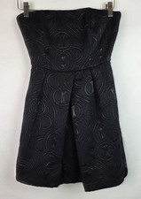 Target Limited Edition Womens Dress Size 2 Black Strapless A-Line Cocktail Dress