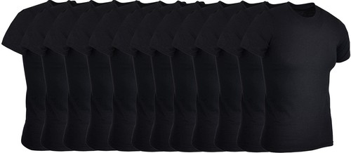 BILLIONHATS 12 Pack Men Cotton T-Shirt Bulk Big Tall Short Sleeve (6X-Large) - Picture 2 of 6