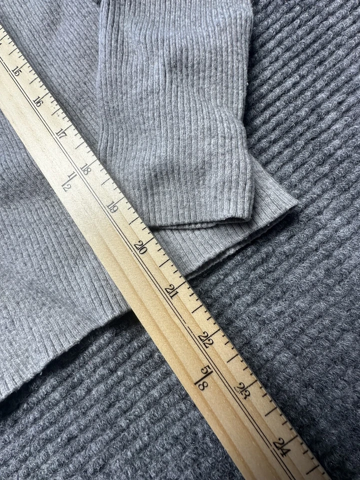 Suéter Love Token Mujer Medio Acanalado Tejido Asimétrico Recorte Cuello Alto Tirador Foto 4 de 4