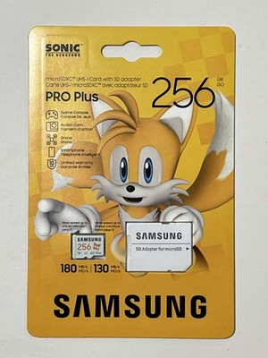 New Samsung PRO Plus Sonic 256GB microSDXC + Adapter MB-MD256SA/LC1