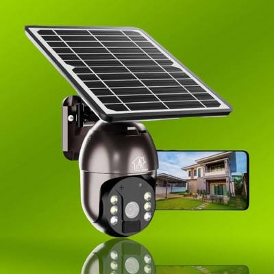 LTE Überwachungskamera Solarpanel 1080P 3G/4G SIM Karte Aussen